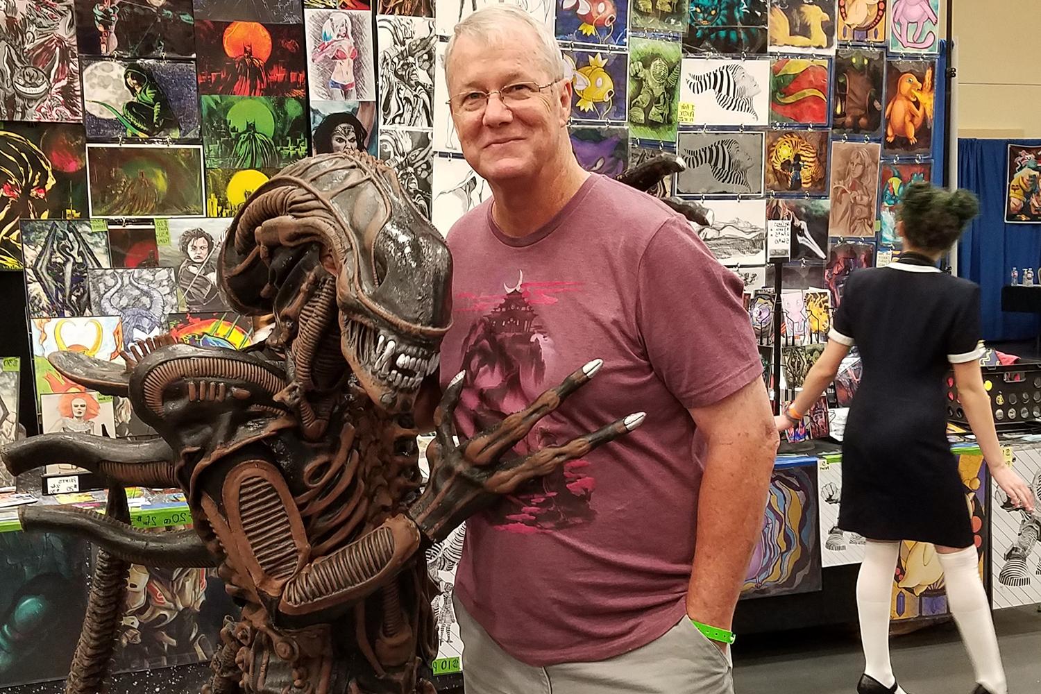 Mike Clifton at Comic Con